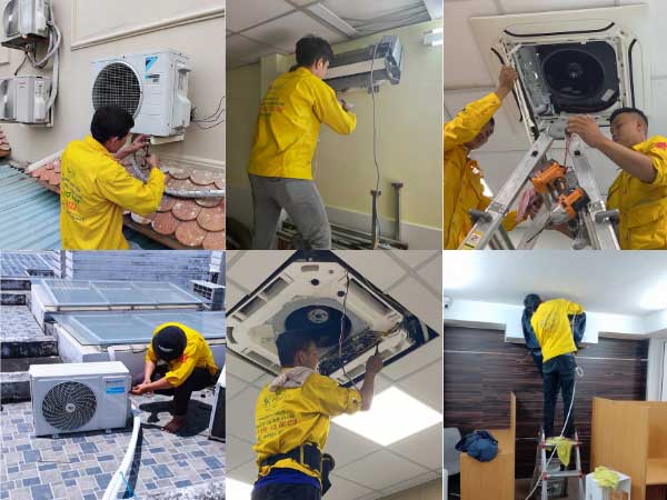 Lắp đặt - sửa chữa - vệ sinh máy lạnh - Cung cấp máy lạnh